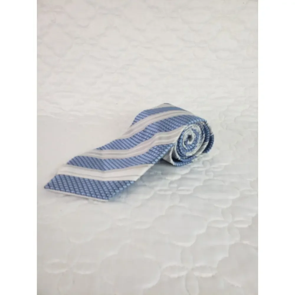 GIORGIO ARMANI 100% Silk Mens Neck Tie Striped Casual Italy
